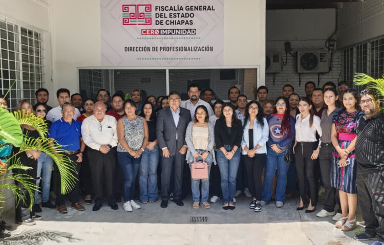 Dirección de Profesionalización imparte el curso Control de Detención y Flagrancia