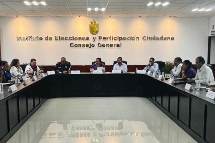 FGE participa en mesa de seguimiento a elecciones extraordinarias de Pantelhó