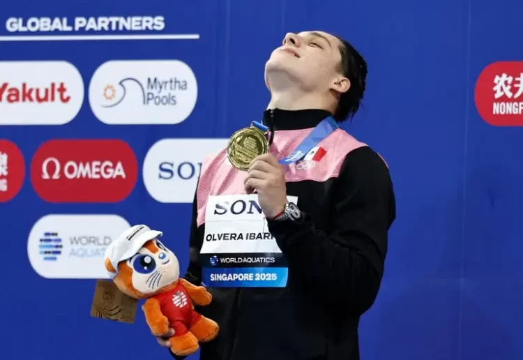 “México no es solo futbol”: Osmar Olvera tras ganar oro en Singapur 2025