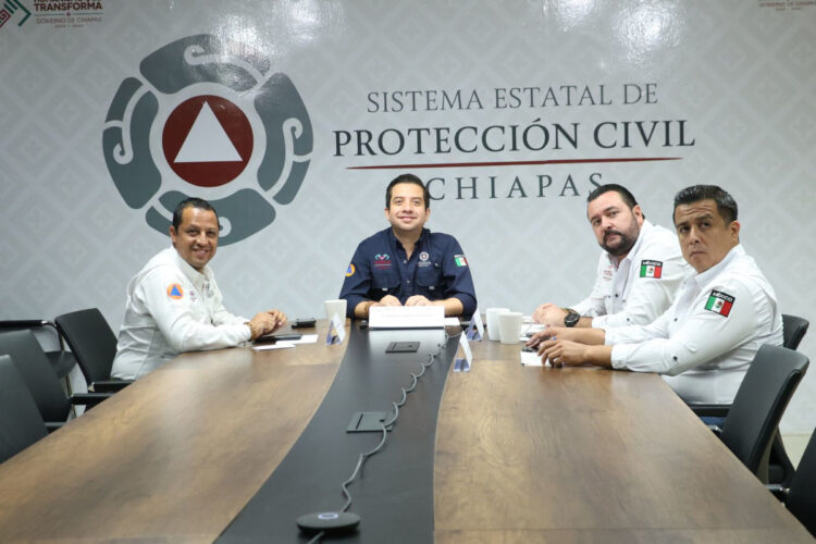 Preside Mauricio Cordero Consejo Regional de PC para la Temporada de Lluvias y Ciclones Tropicales Frailesca