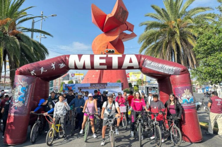 Jóvenes ruedan por la paz y contra las adicciones en todo México