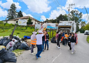 Realizan jornada de limpieza en San Cristóbal