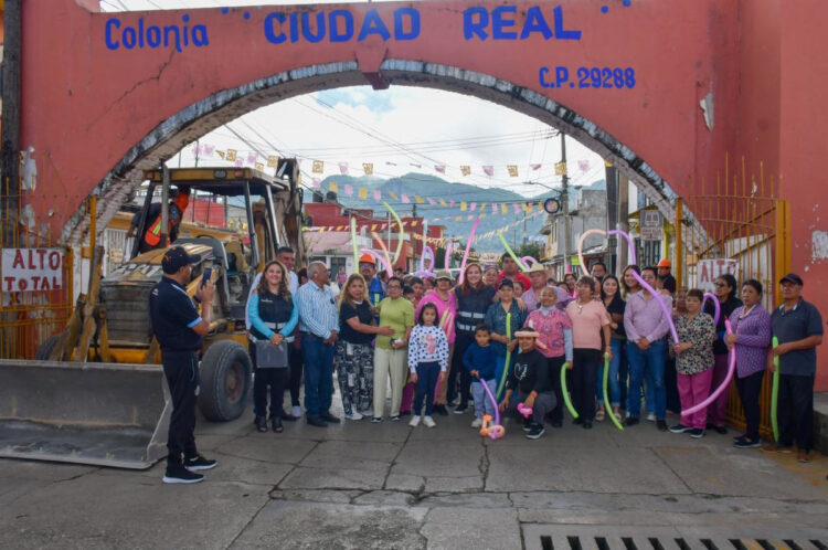Inicia obra de alto impacto en la colonia Ciudad Real tras 42 años de olvido