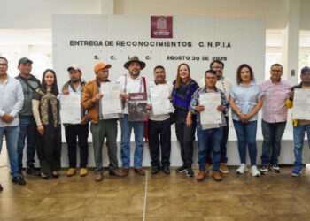 Entregan 75 reconocimientos a comunidades indígenas como sujetos de derecho en SCLC