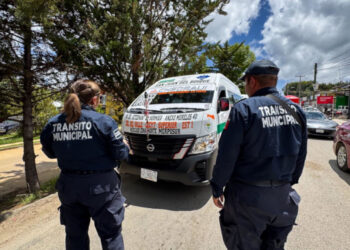 Autoridades refuerzan operativos de verificación al transporte público