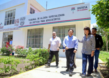 Moreno Guillén supervisa obras de mejoramiento en sedes judiciales