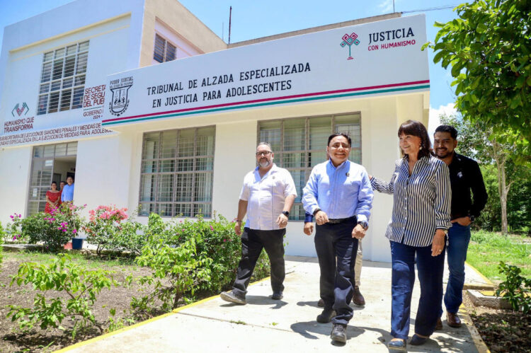 Moreno Guillén supervisa obras de mejoramiento en sedes judiciales