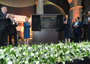 Claudia Sheinbaum celebra 100 aniversario de la fundación del Banco de México