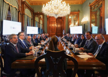 Claudia Sheinbaum recibe a delegación de Brasil, encabezada por el vicepresidente Geraldo Alckmin