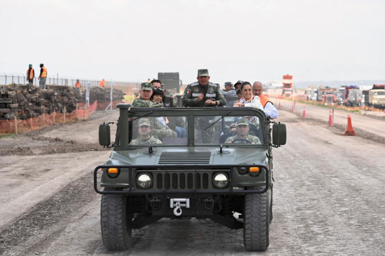 Avanza construcción de tren México – Pachuca presidenta Claudia Sheinbaum supervisa obra