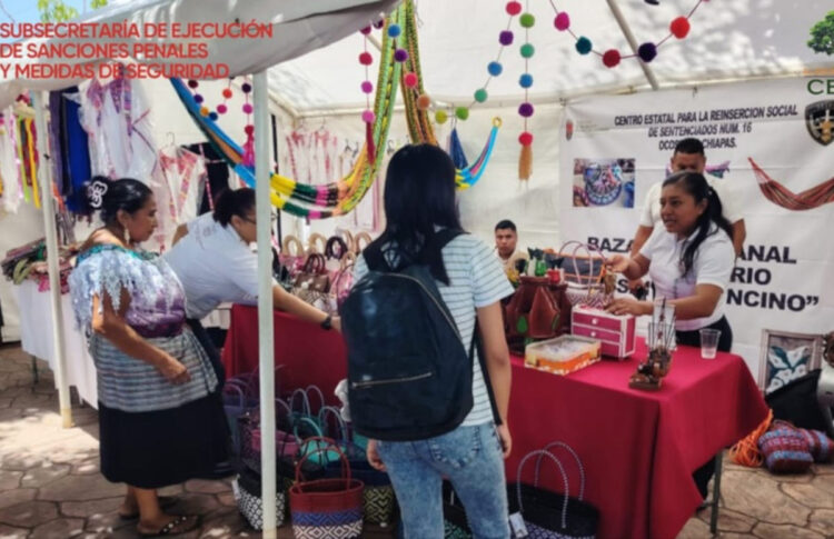 SSP fortalece y contribuye al bienestar a través del “Bazar Penitenciario”