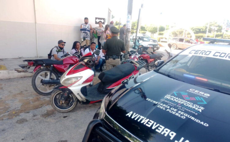 SSP impartió cursos de educación vial en cinco municipios de Chiapas