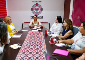 Voluntariados de SSP y FGE sostienen reunión con Fundación FLUIR