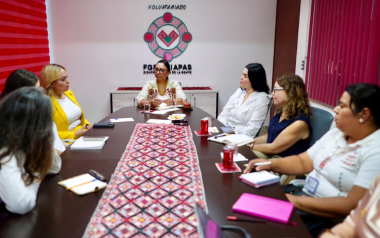 Voluntariados de SSP y FGE sostienen reunión con Fundación FLUIR