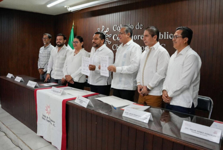 Se fortalece colaboración institucional con el Colegio de Contadores Públicos A.C.