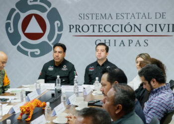 CEPC evalúa daños generados por la onda tropical 33 en Chiapas