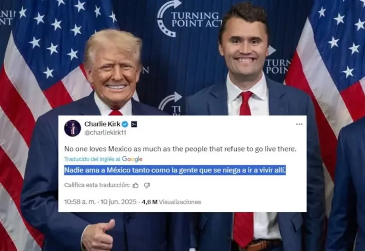 Esto pensaba el activista ultraconservador Charlie Kirk de los mexicanos