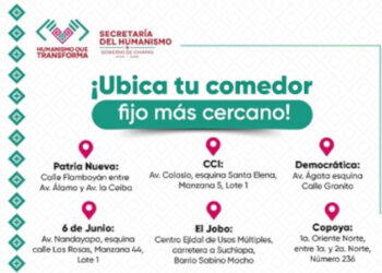 Comedores del Humanismo, un apoyo permanente para las familias tuxtlecas