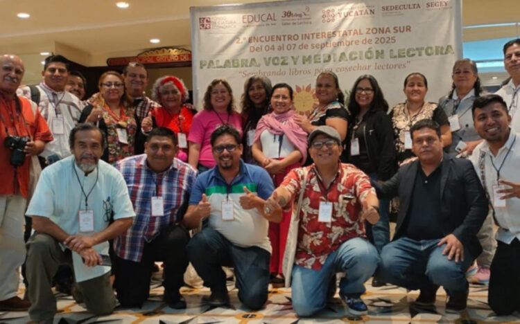 Chiapas presente en el Segundo Encuentro Interestatal Zona Sur del Programa Nacional Salas de Lectura