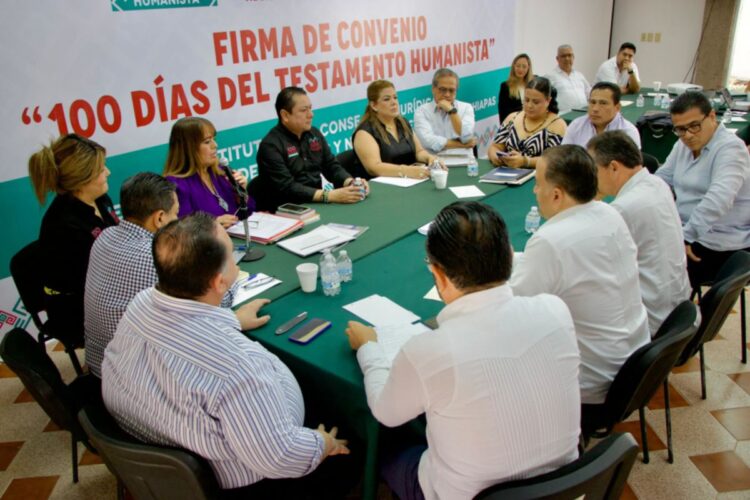 Instituto de la Consejería Jurídica trabaja en la nueva Ley Notarial en Chiapas