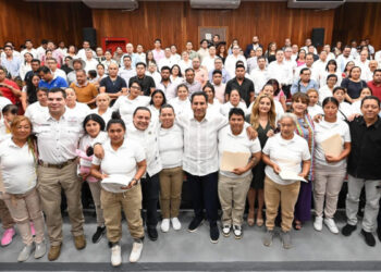 Eduardo Ramírez y Juan Carlos Moreno encabezan liberación con enfoque humanista de mujeres