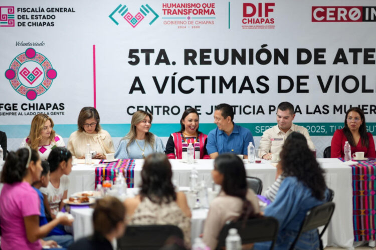 Sofía Espinoza y Guadalupe Gómez encabezan 5a Reunión con Víctimas de Violencia
