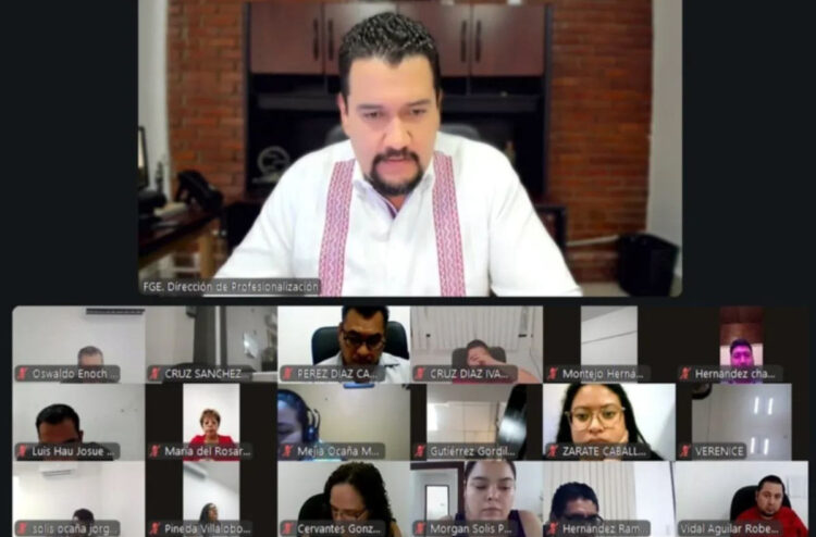 Instruyen a personal de FGE sobre derechos humanos en la procuración de justicia