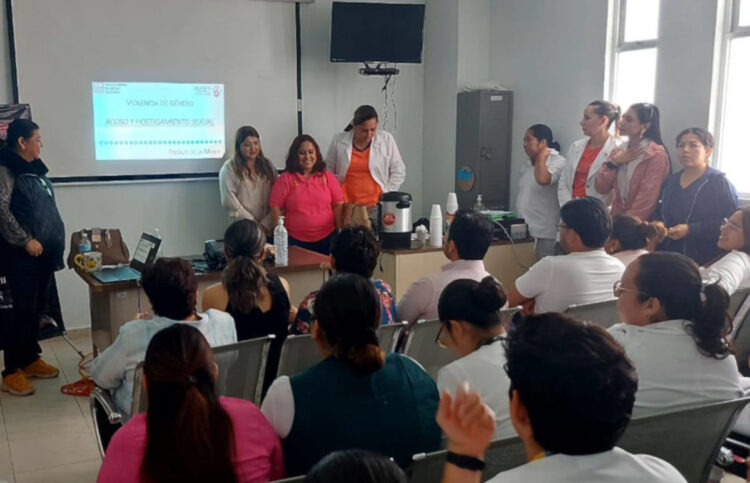 FGE imparte pláticas sobre violencia de género, acoso y hostigamiento sexual