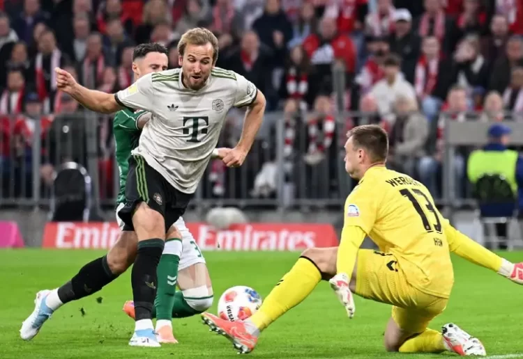 Harry Kane llega a 100 goles con el Bayern Múnich