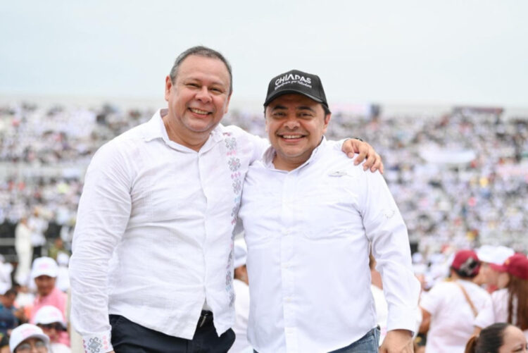 Moreno Guillén destaca compromiso de la presidenta Sheinbaum con el bienestar y desarrollo de Chiapas