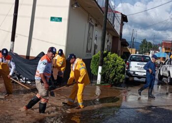 PC Municipal responde de inmediato ante afectaciones por tormenta tropical en SCLC