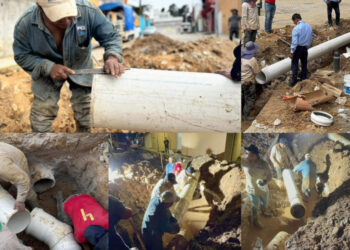 Sapam restablece en tiempo récord la línea principal de Peje de Oro