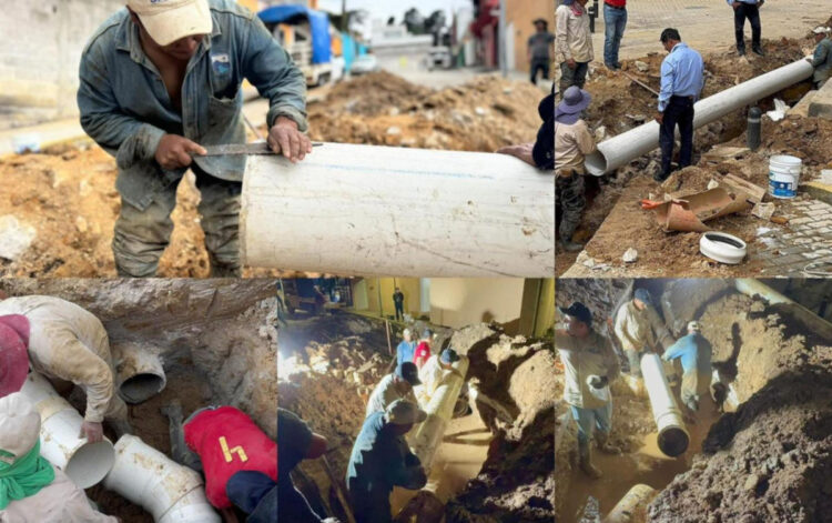 Sapam restablece en tiempo récord la línea principal de Peje de Oro