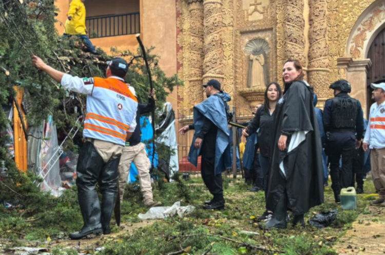 Atiende Ayuntamiento de San Cristóbal de manera inmediata emergencias por lluvias y vientos