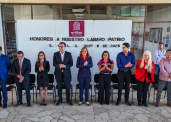 Honran a la Bandera en San Cristóbal de Las Casas