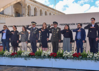 San Cristóbal conmemora el 201 aniversario de la Federación de Chiapas a México