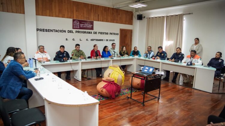 Presentan plan de Protección Civil para garantizar seguridad en las Fiestas Patrias en San Cristóbal
