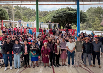 Presidenta municipal reafirma compromiso de apoyo en comunidades de San Cristóbal