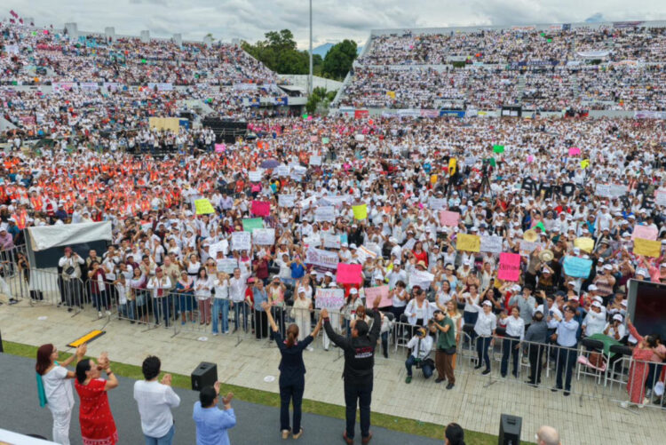 Acompañaron 156 mil personas a la Presidenta en recorrido histórico por el sur del país