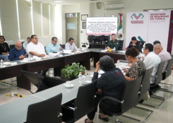 Secretario de SSP encabeza reunión ordinaria del CTFPSS para los Trabajadores del Sector Policial Operativo