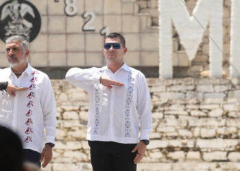 Secretario de SSP asiste al 201 Aniversario de la Federación de Chiapas a México