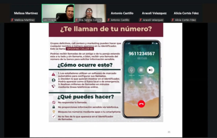 SSP lleva plática preventiva de seguridad digital a la Universidad del Sur en Tuxtla