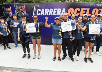 Se realiza con éxito la Primera Carrera Ocelote UNACH