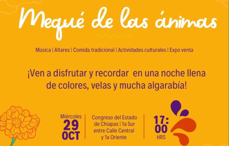 Invita Congreso al evento ‘Mequé de las Ánimas’