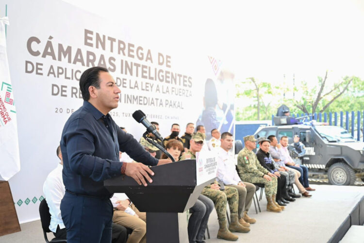 ERA fortalece a la Fuerza de Reacción Inmediata Pakal con cámaras inteligentes y vehículos blindados