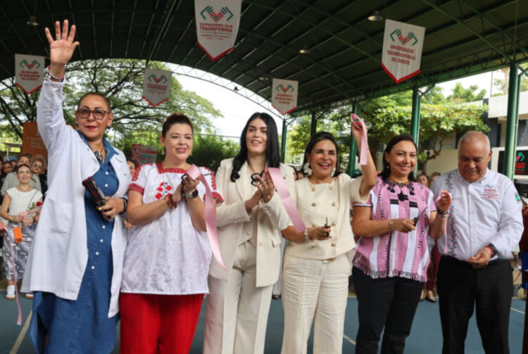 Guardias Estatales participan en la segunda edición de la Gran Feria de la Salud en la SSP 
