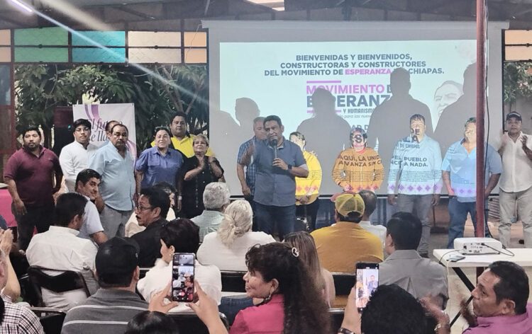 Se consolida nuevo proyecto político en Chiapas: el Movimiento de Esperanza