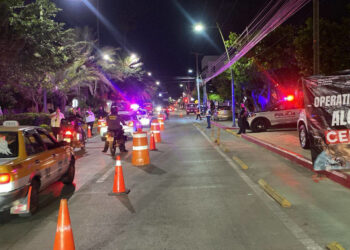 Del 30 de septiembre al 5 de octubre, Operativo Alcoholímetro aplica 2 mil 222 pruebas