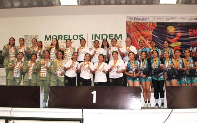 Oro, plata y bronce para Chiapas en el cierre del Encuentro Nacional Deportivo Indígena 2025