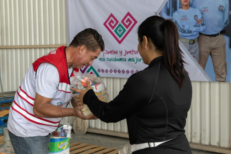PC abre centros de acopio de ayuda humanista para el pueblo de Veracruz